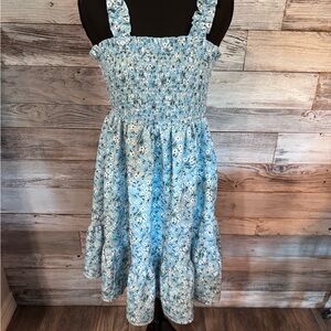 SHEIN Blue Floral Dress